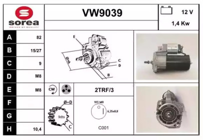 SNRA VW9039