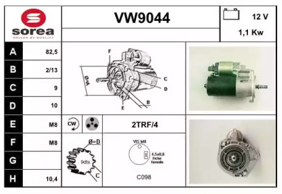 SNRA VW9044