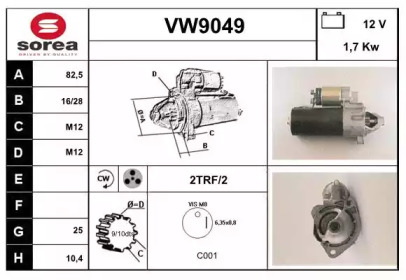 SNRA VW9049