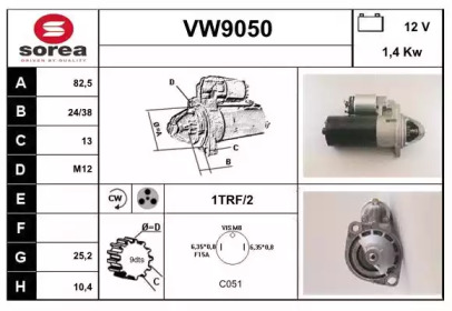 SNRA VW9050