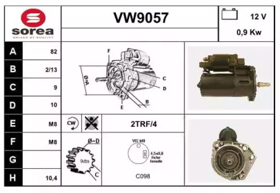 SNRA VW9057