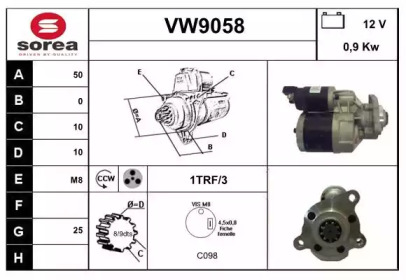 SNRA VW9058