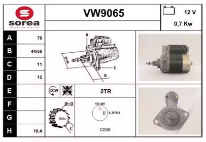 SNRA VW9065