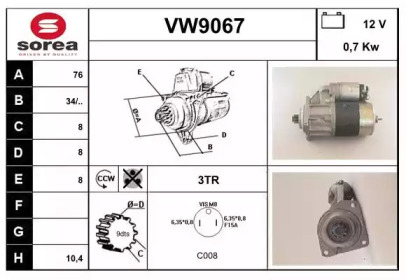 SNRA VW9067