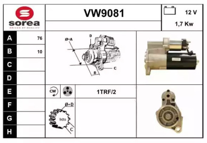 SNRA VW9081