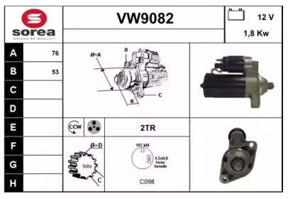 SNRA VW9082