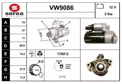 SNRA VW9086