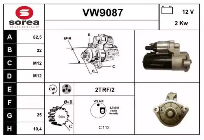 SNRA VW9087