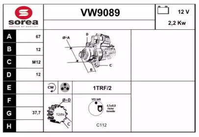 SNRA VW9089