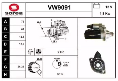 SNRA VW9091