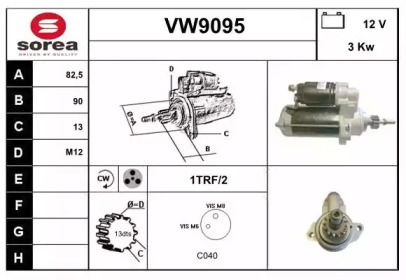 SNRA VW9095