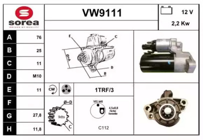 SNRA VW9111