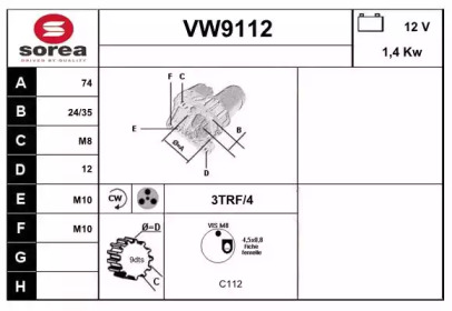 SNRA VW9112