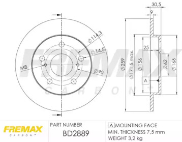 FREMAX BD-2889