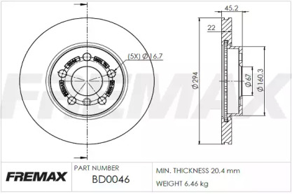 FREMAX BD-0046