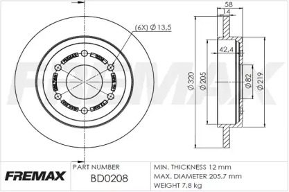 FREMAX BD-0208
