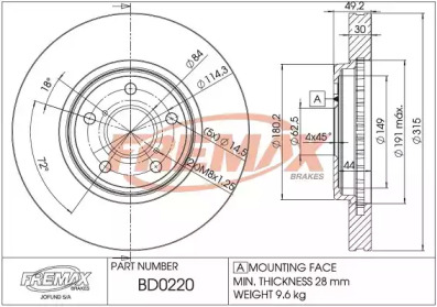 FREMAX BD-0220