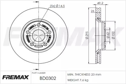 FREMAX BD-0302