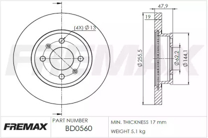 FREMAX BD-0560