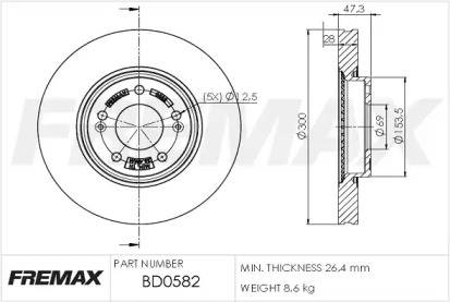 FREMAX BD-0582