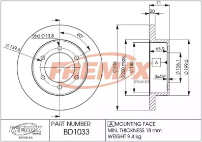 FREMAX BD-1033