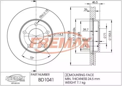 FREMAX BD-1041