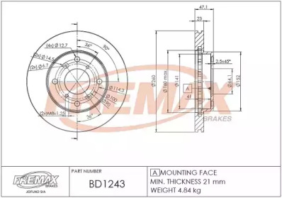 FREMAX BD-1243