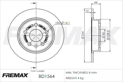 FREMAX BD-1564