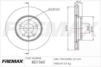 FREMAX BD-1565