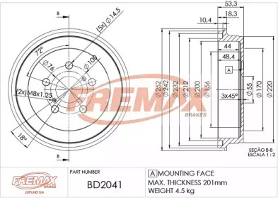 FREMAX BD-2041