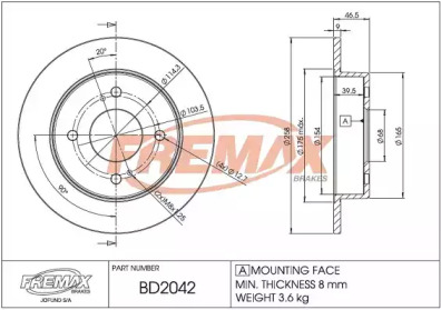 FREMAX BD-2042