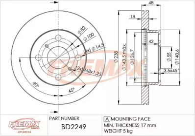 FREMAX BD-2249