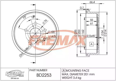 FREMAX BD-2253