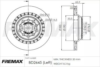 FREMAX BD-2645