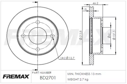 FREMAX BD-2701