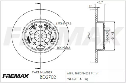 FREMAX BD-2702