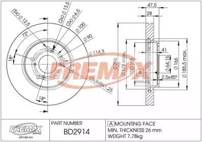 FREMAX BD-2914