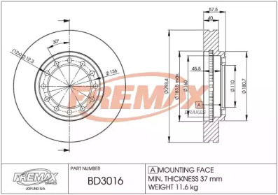 FREMAX BD-3016