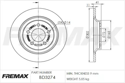 FREMAX BD-3274