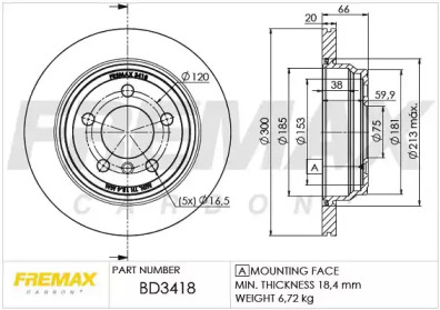 FREMAX BD-3418