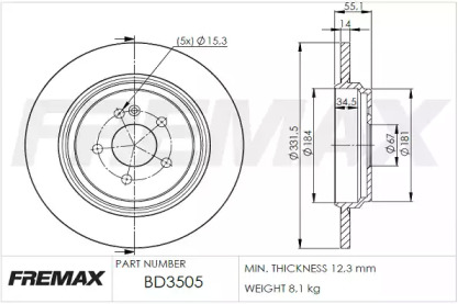 FREMAX BD-3505