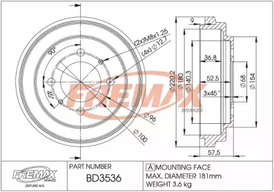 FREMAX BD-3536