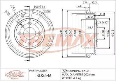 FREMAX BD-3546