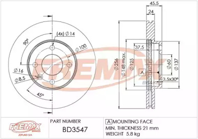 FREMAX BD-3547