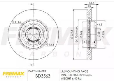 FREMAX BD-3563