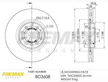 FREMAX BD-3608