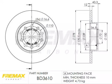 FREMAX BD-3610