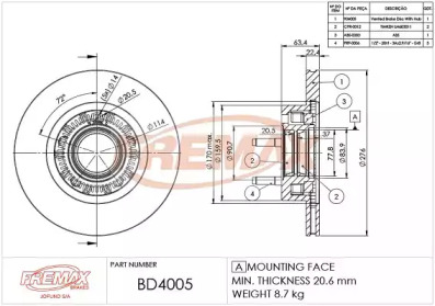 FREMAX BD-4005