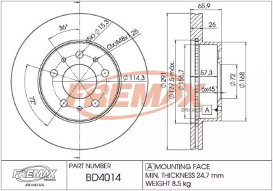 FREMAX BD-4014