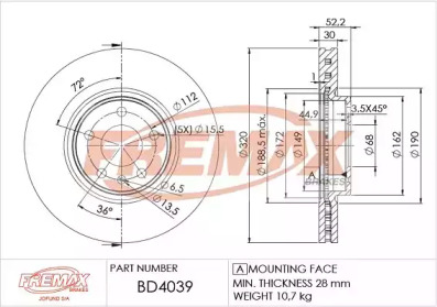 FREMAX BD-4039